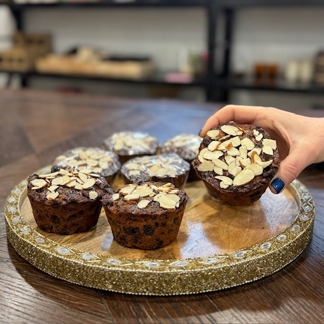 NEW - Texas Muffin Fruitcake - Single Muffin